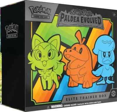 Pokemon Scarlet & Violet Paldea Evolved Elite Trainer Box ETB New Factory Sealed