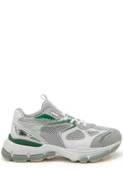 Axel Arigato Marathon Neo Runner Panelled Mesh Sneakers - White And Green - 37 (IT37 / UK4), Axel Arigato Trainers, Leather - 37 (IT37 / UK4) 37 (IT37 / UK4)