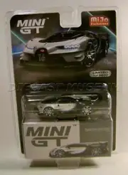 BUGATTI VISION GRAN TURISMO SILVER MIJO TSM MODEL MINI GT DIECAST 2022