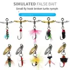 10PCS Flies Tackle Bionic Fly Fishing Bait Flies Fly Fishing