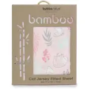 Bubba Berry Bamboo Cot Jersey Fitted Sheet