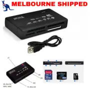 All In One Multi Memory Card Reader Pro CF USB 2.0 Micro SD SDXC HC TFLASH MS