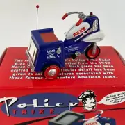 motorcycle POLICE TRIKE die cast model-1997 vintage XONEX collector edition-NEW