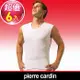 Pierre Cardin 皮爾卡登 新機能吸汗透氣 無袖U領衫(6件組)