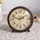 European Style Mute Bedside Clock Chic Design Simple Digital Clock Living Room