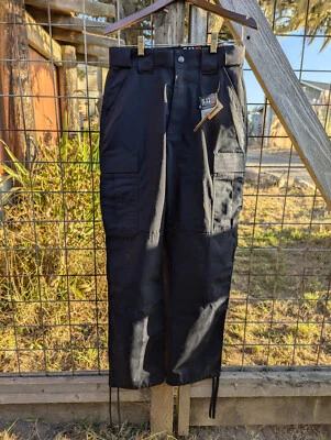 511 Tactical Mens RipStop TDU Size M / Long Poly Cotton Pants #74003 Dark Navy