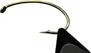 50 pcs/lot Fly Tying Nymph Hook Wide-gape Scud Shrimp Back Caddis Pupa Fly Fishing Barbed Hooks Size 4# 6# 8# 10# 12# 14# 16# 18#