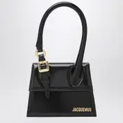 [JACQUEMUS] Medium black Chiquito bag with buckle One size Black
