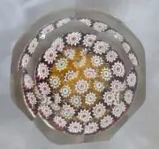 50 % OFF Faceted Millefiori Paperweight