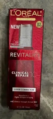 Loreal Revitalift Clinical Repair 10 Laser Corrector Moisturizer Free Shipping