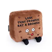 Punchkins Brownie Lose That Frownie Plush Stuffed Soft Cuddle Play Toy 16cm