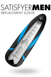 Satisfyer Men Realistic Replacement Sleeve - Tri Delights