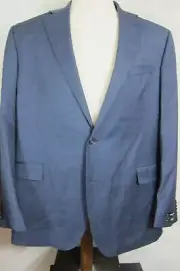 NWT Kenneth Cole Separates Blue Pin Dot Wool Stretch Suit Jacket Coat 50L
