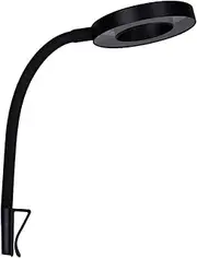 Daseeme Fish Tank Clamp Lamp Aquarium Aquatic Plants Lamp Fill Light Translucent Clamp Lamp 360° Rotation