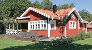 Holiday Home Lottorp with a Fireplace 01