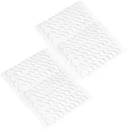 SHOWERORO 240 Pack Balloon Adhesive Dots Double Sided Glue Points Circle Stickers Removable for Decorations Craft Lightweight