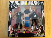 RARE Rock & Mick Foley w Mr Socko K-Mart EXCLUSIVE - Dwayne Johnson Mankind WWE