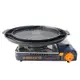 卡旺K1-A002SD雙安全卡式爐+韓式多功能烤盤ST-1600P