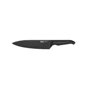Furi 20cm Stainless Steel Pro Cooks Knife Kitchen Cooking Utensil Jet Black