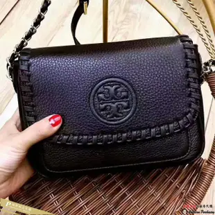 雅格時尚精品代購TORY BURCH 美國輕奢時尚 馬里奧編織 鍊條肩背包 斜背包 美國代購 三期零利率