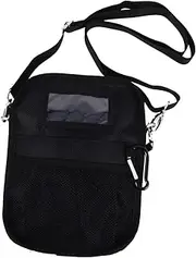 [Healeved] Nurse Shoulder Bag Students Belt Bag Daily Bags Net Bag Carry Bag Travel Shoulder Bag for Men Belt Bag for Medical Students Luggage d Double Strand Oxford Cloth Material Black