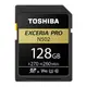 TOSHIBA EXCERIA PRO U3 V90 128GB SDXC UHS-II 極速耀金記憶卡