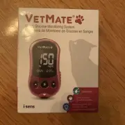 VetMate Blood Glucose Monitor System - New Open Box