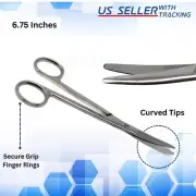 Mayo Scissors Curved 6.75'' Surgical Dissecting Blunt Operating Veterinary Lab