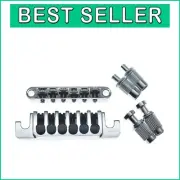 Premium Tune-O-Matic Bridge with Roller Saddles & TP-6 Tailpiece for Epiphone
