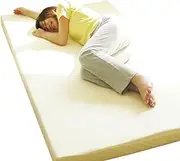 Restile RLRM-5W Floor and Bed Memory Foam Mattress, 2.0 inches (5 cm), Double Size, Storage Band Included