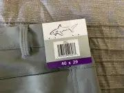 Greg Norman Performance Golf Pants 40X29 Gray NEW