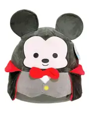 Squishmallows Disney Halloween 16" Mickey Dracula Plush Doll