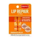 O Keeffe's Lip Repair Balm Twin Pack for Extremely Dry Cracked Lips 7 Ingredi...