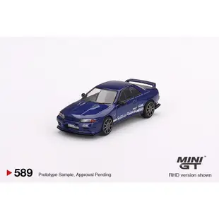 Mini GT Nissan Skyline GT-R 絕密 VR32 金屬藍
