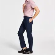 NEW Calvin Klein Jerome Stretch Dress Pants 32 x 30 Navy Machine Washable