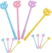 OHPHCALL 12pcs Butterfly Pens Neutral Simple Writing Signature Office Home Writing Tools