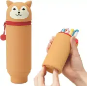 LIHIT LAB Standing Pencil Case Pen/Pencil Case From Japan Free Shipping