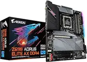 GIGABYTE Z690 AORUS Elite AX DDR4 (LGA 1700/ Intel Z690/ ATX/ DDR4/ Quad M.2/ PCIe 5.0/ USB 3.2 Gen2X2 Type-C/WiFi 6/2.5GbE LAN/Gaming Motherboard)