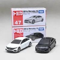 在飛比找Yahoo!奇摩拍賣優惠-車 TOMICA 47 賓士 EQ 電動車 EQS Merc