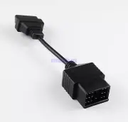 17PIN OBD to 16PIN OBD2 Convertor Adapter Cable For TOYOTA Diagnostic Scan Tool