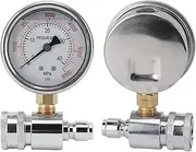 Pressure Washer Gauge 6000psi High Pressure 3/8in Quick Connect Parts Accessories for Car Washing Machines
