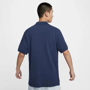 【NIKE 耐吉】上衣 男款 短袖上衣 運動 POLO衫 AS M NK CLUB PQ POLO GCEL 藍 HJ3960-410