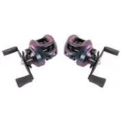 Fishing Reel Metal Baitcasting Water Drop Wheel Black Hand Line Spool Gear Tool