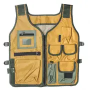 ASR Outdoor Nylon Camping Vest Gold Panning Adjustable Hunting Fishing Jacket