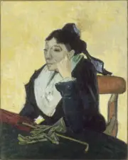 van Gogh - The Arlesienne Giclee Fine Art Print on Canvas Printing 36"