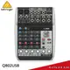 【金聲樂器】BEHRINGER Q802USB 混音器 / 錄音介面 (Q802 USB)