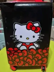 Sanrio Hello Kitty Hard Shell Rolling Carry-on Luggage Suitcase