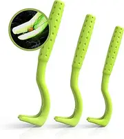PurrCave® 3 Sizes Tick Hook Set | Tick Remover for Dogs, Cats & Horses | Tick Lever Without Crushing Risk | Alternative Tick Medium Tweezers Pliers