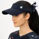 【LE COQ SPORTIF 公雞】優雅髮圈可拆式休閒遮陽帽 帽子 女款-2色-LJT03307