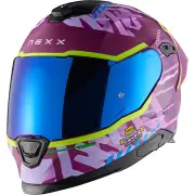 Y.100R Urbangram Matt Lila Full Face Helmet